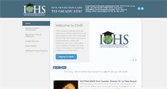 Desktop Screenshot of illinoisonlinehighschool.org